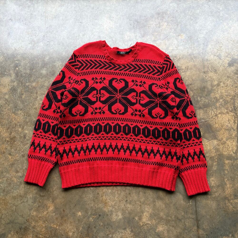 Vintage Polo Ralph‎ Lauren Thick Knit Sweater